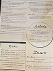 Tina's Cafe menu