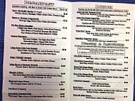 Tina's Cafe menu