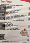 Ma Pizza menu