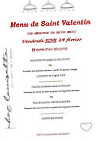 Chez Louisette menu