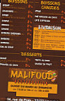 Malifood menu