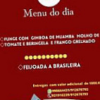 Buffet Da Velha menu