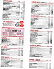 China Chef menu