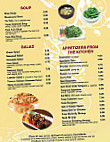 Yume Asian Bistro menu