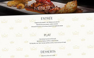 Le Grand Vatel menu