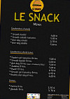 Le Snack De Ganges Burgers Et Sandwiches menu