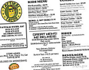 Tactikal Tacos menu