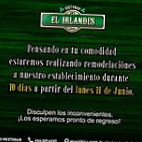 El Irlandes Restobar menu