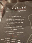 Il Calcio menu