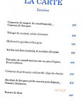 Le Bagacum menu