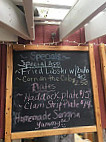 Little Red Schoolhouse menu