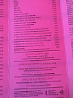 Le Poisson Rouge menu