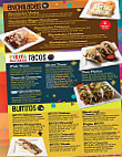 Fiesta Mexicana Clayton menu