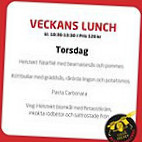 Luleå Hockeyrestaurangerna menu