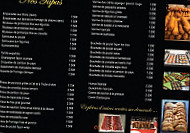 Les Paellas Gourmets menu