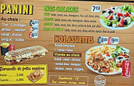 L'extra Kebab menu