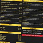 La Bella menu