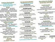 Crossroads Ice Cream menu