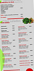 La ronde des pizzas menu