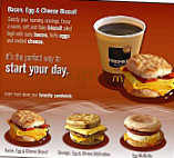 Mcdonald's menu