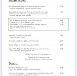 Steinmetz Service Traiteur menu