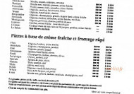 Hostelrie Le Relais menu