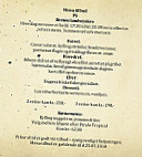 Breum Landevejskro menu