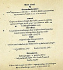 Breum Landevejskro menu