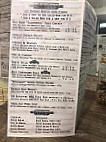 Old Barn Out Back Restaurant menu