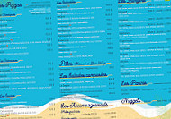 La Cabana menu