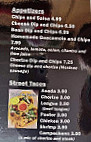 La Fiesta Mexicana menu