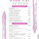 Bistro BARD'eau Sluis menu