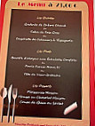 Le Marcadieu menu