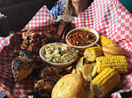 Famous Dave's -b-que food