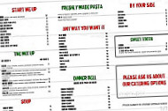 Amici Pizzeria menu