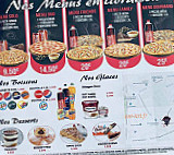 Massilia Pizz&wich menu