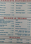 Janice's Bbq Pit menu