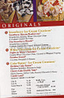 Cold Stone Creamery menu