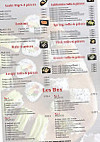 Sushi'k Pizza menu