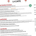 Ste Le Pub menu