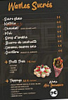 Waffle Break menu