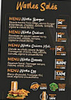 Waffle Break menu