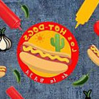 Los Hotdogs De La Baja food