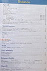 Auberge Des Aubrelles menu