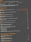 Le Ti Bouchon menu