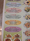 China Buffet menu