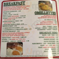 B-mac's On Buffalo menu