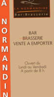 La Normandine menu