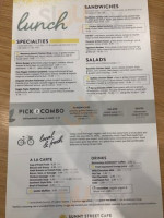 Sunny Street Cafe menu