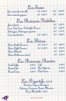 La Petite Charlotte menu